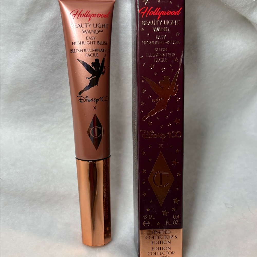 Charlotte Tilbury Disney100 Beauty Light Wand PINK BrandNew Limited Edition!!